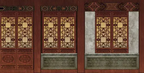丽江隔扇槛窗的基本构造和饰件